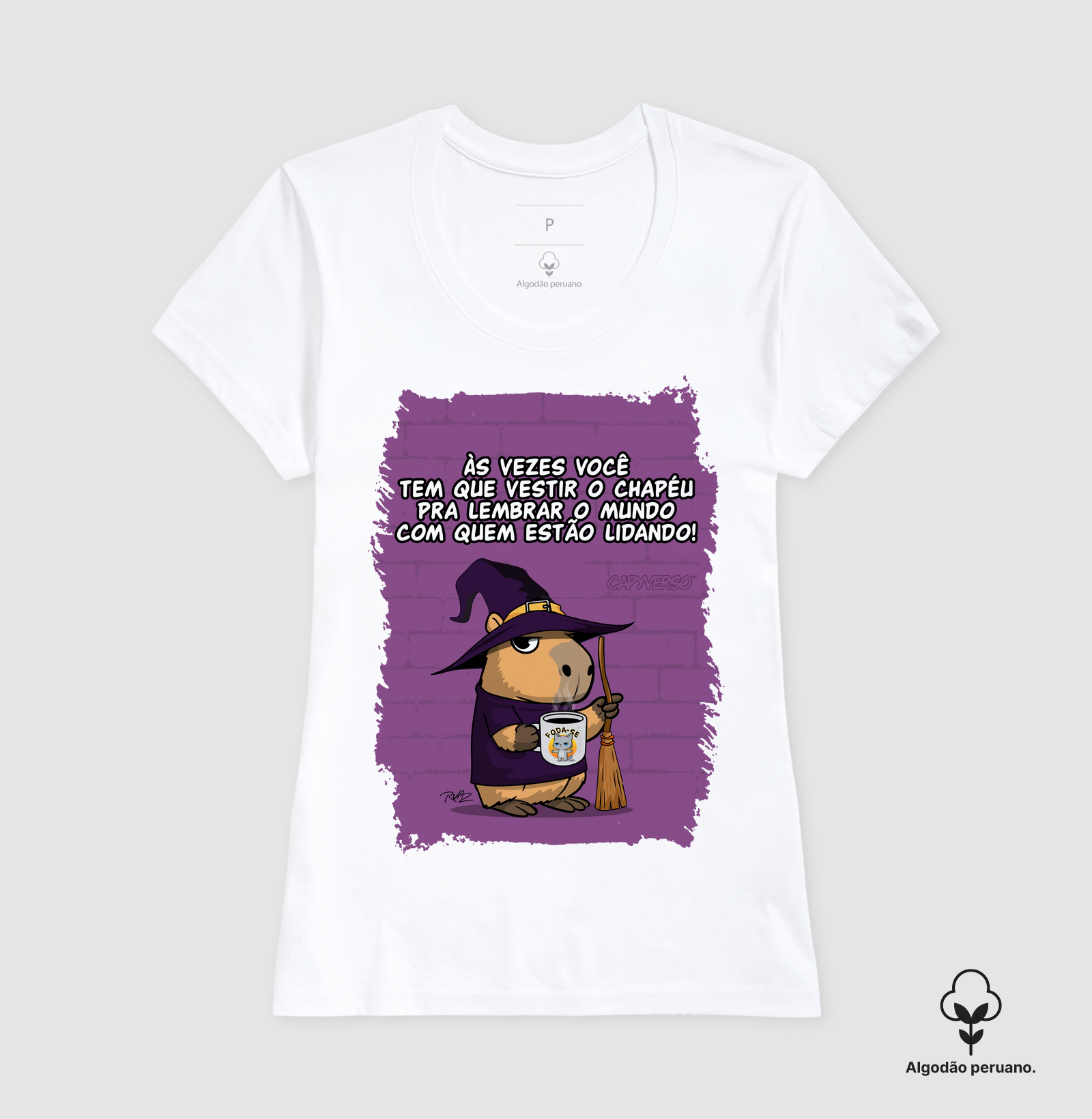 Capivara bruxo chapéu - Imagem 2