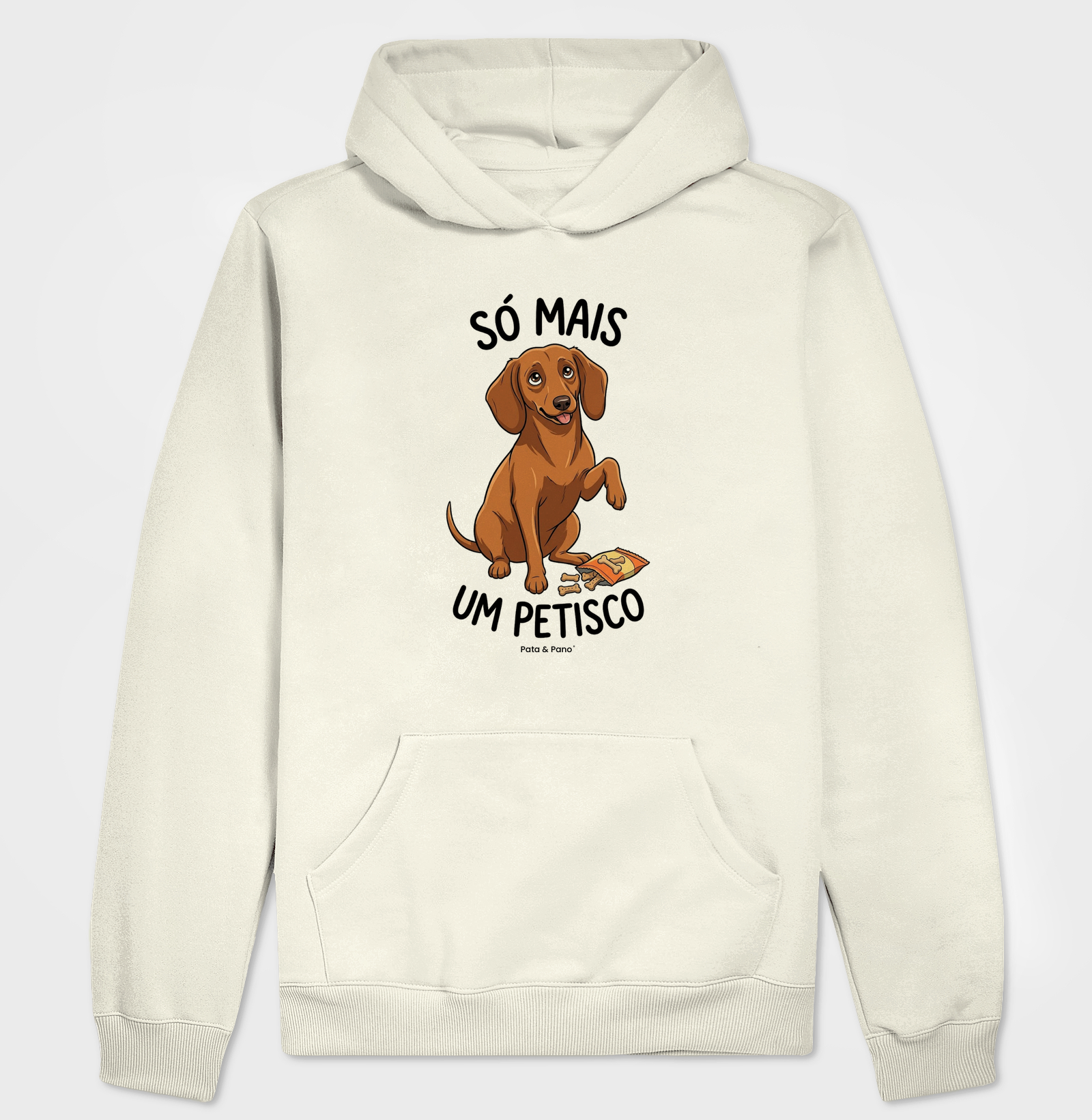 HOODIE MOLETOM DACHSHUND SALSICHA PETISCO - Imagem 3