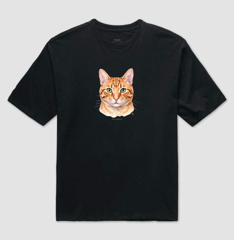 Gatos - SRD Laranja - Oversized - Imagem 4