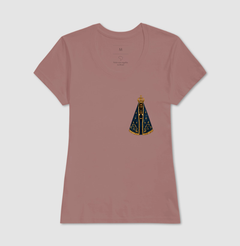 Nossa Senhora Aparecida - Manto Azul e Ouro - Imagem 13
