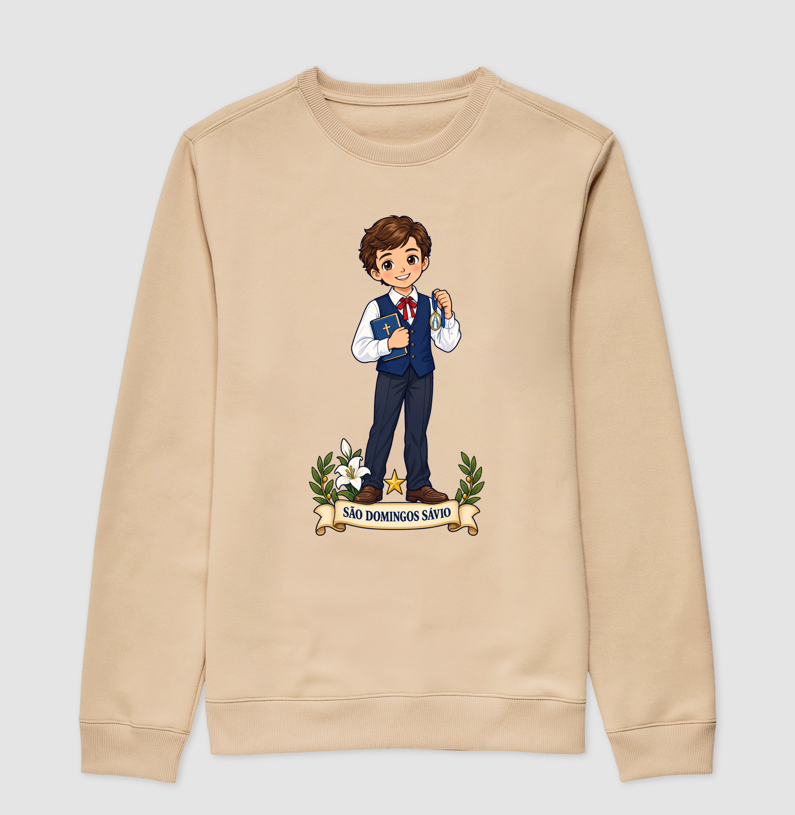 São Domingos Sávio estilo chibi - Imagem 3