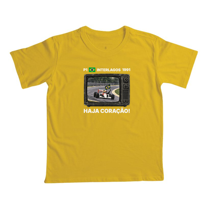 Domingo de Corrida – Camiseta Retrô TV Anos 90 Automobilismo - Imagem 5
