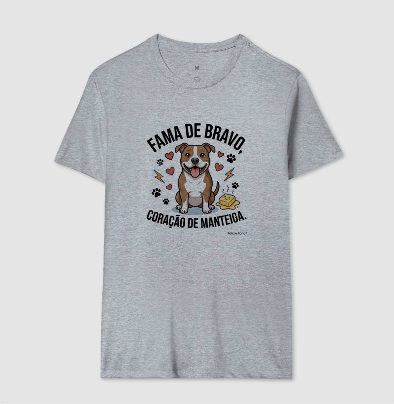 CAMISETA PITBULL FAMA DE BRAVO - Imagem 8