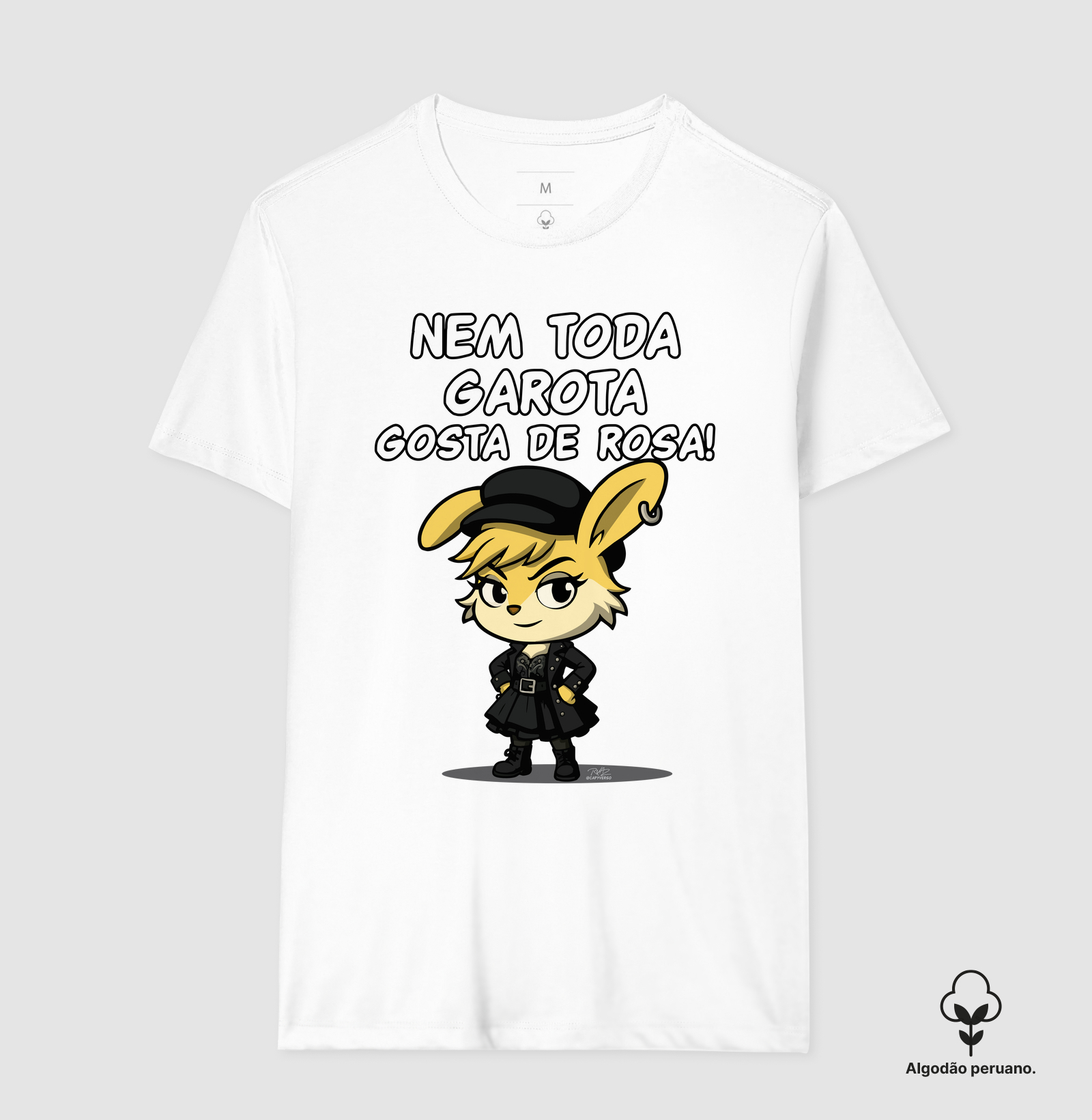 Camiseta Coelha rock - Imagem 5