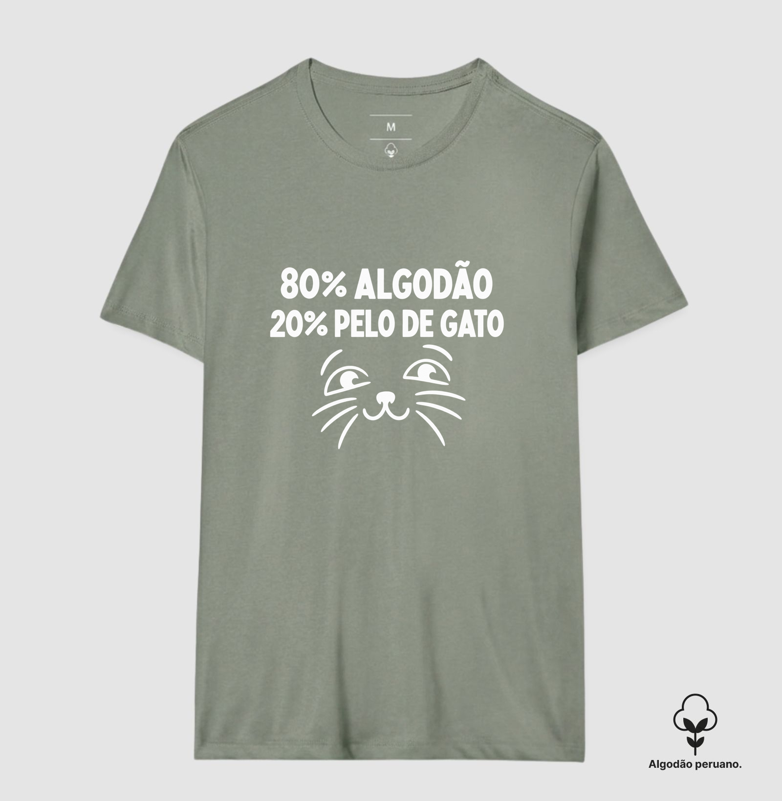 80% Algodão, 20% Pelo de Gato - Imagem 3