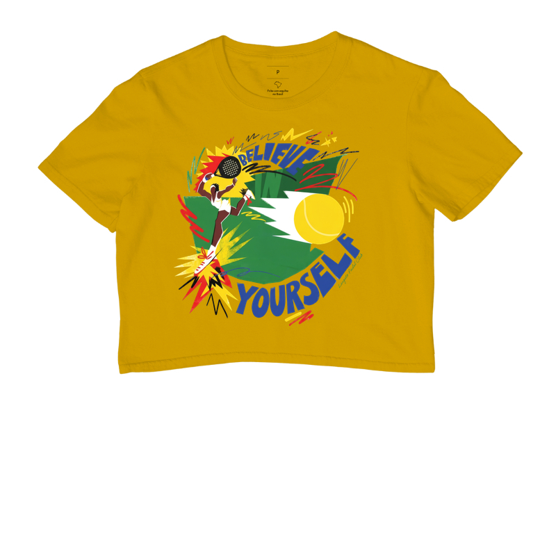 Camiseta Padel Believe In Yourself Retrô - Imagem 8
