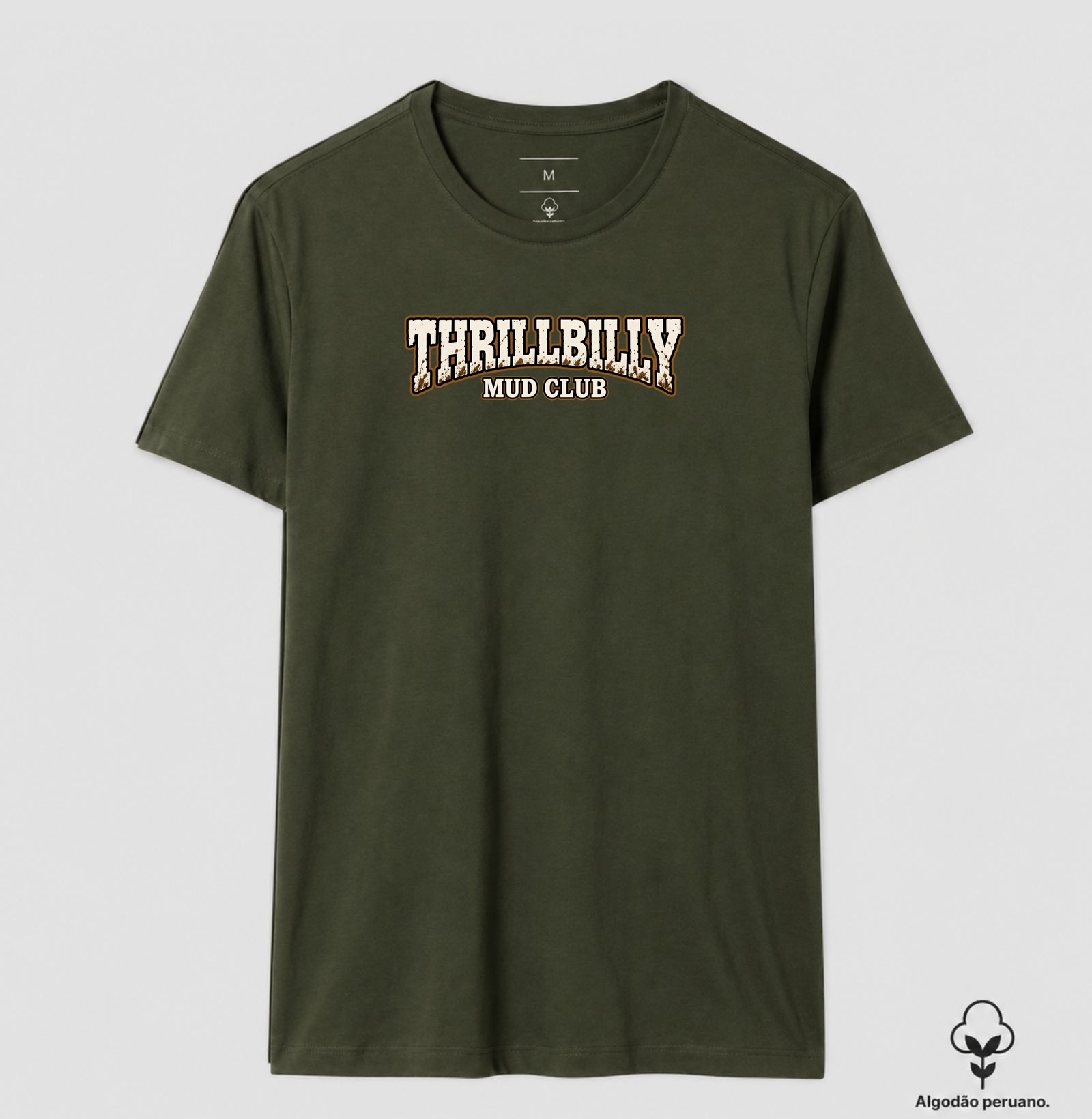 Camiseta Algodão Peruano "GTA 6 THRILLBILLY Mud Club" - Imagem 5