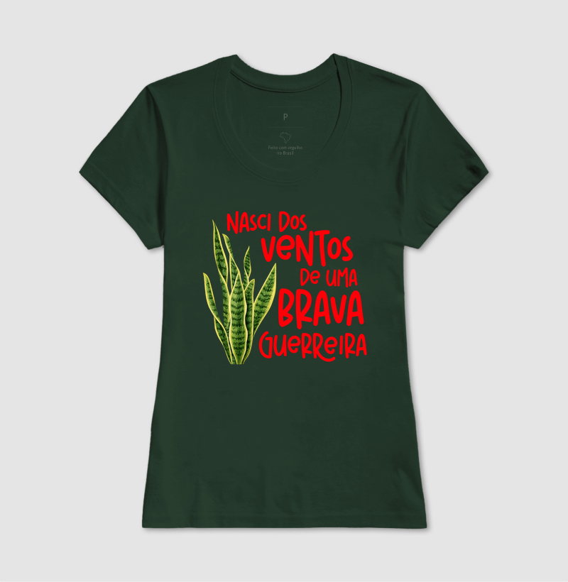 Camiseta - Nasci dos ventos de uma brava guerreira - Imagem 12
