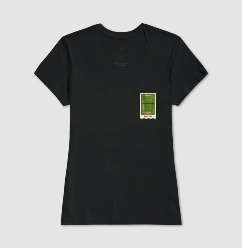 Camiseta Selo Wimbledon (masculino e feminino) - Imagem 6