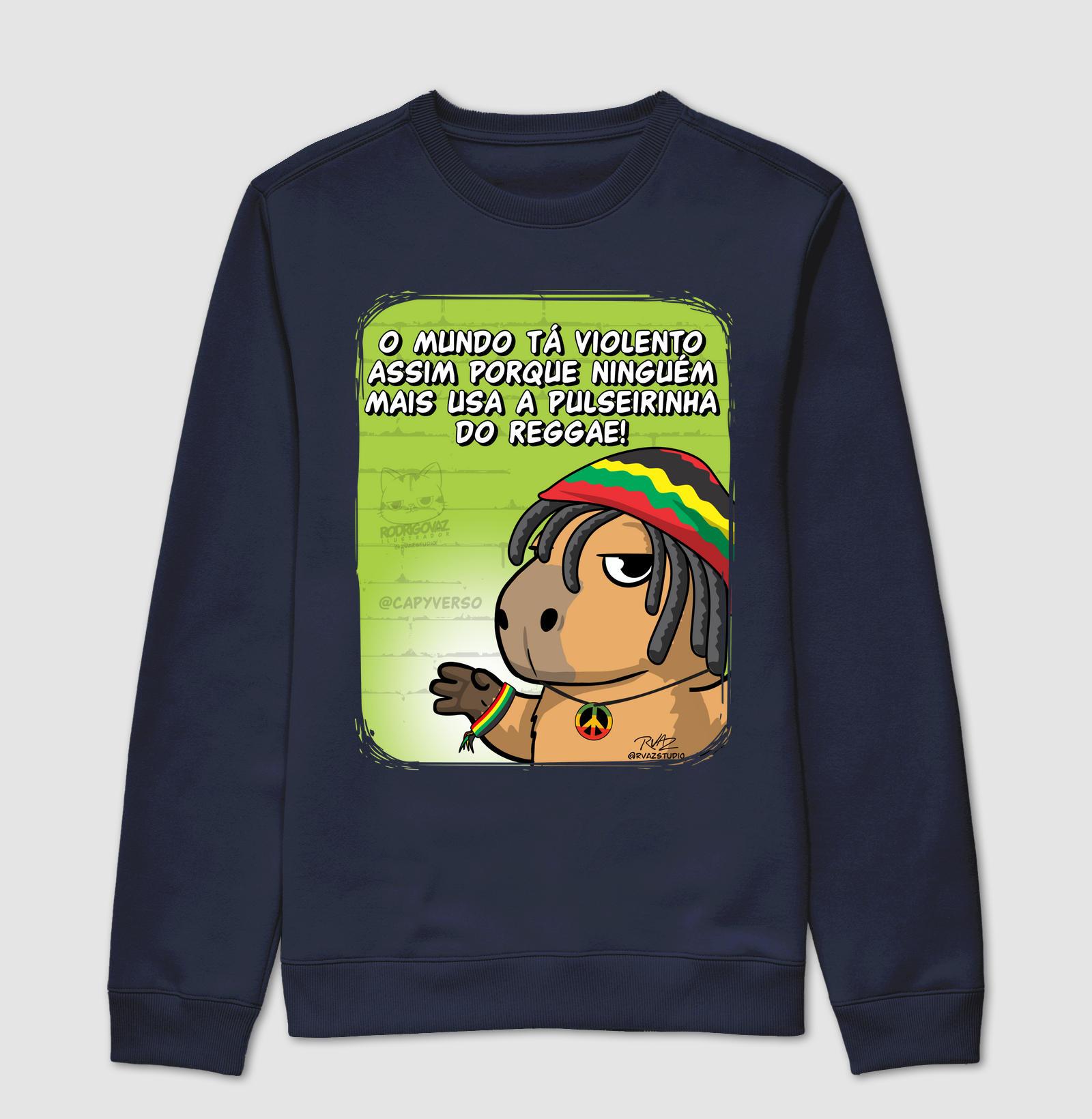 Camiseta Capivara Reggae - Imagem 5