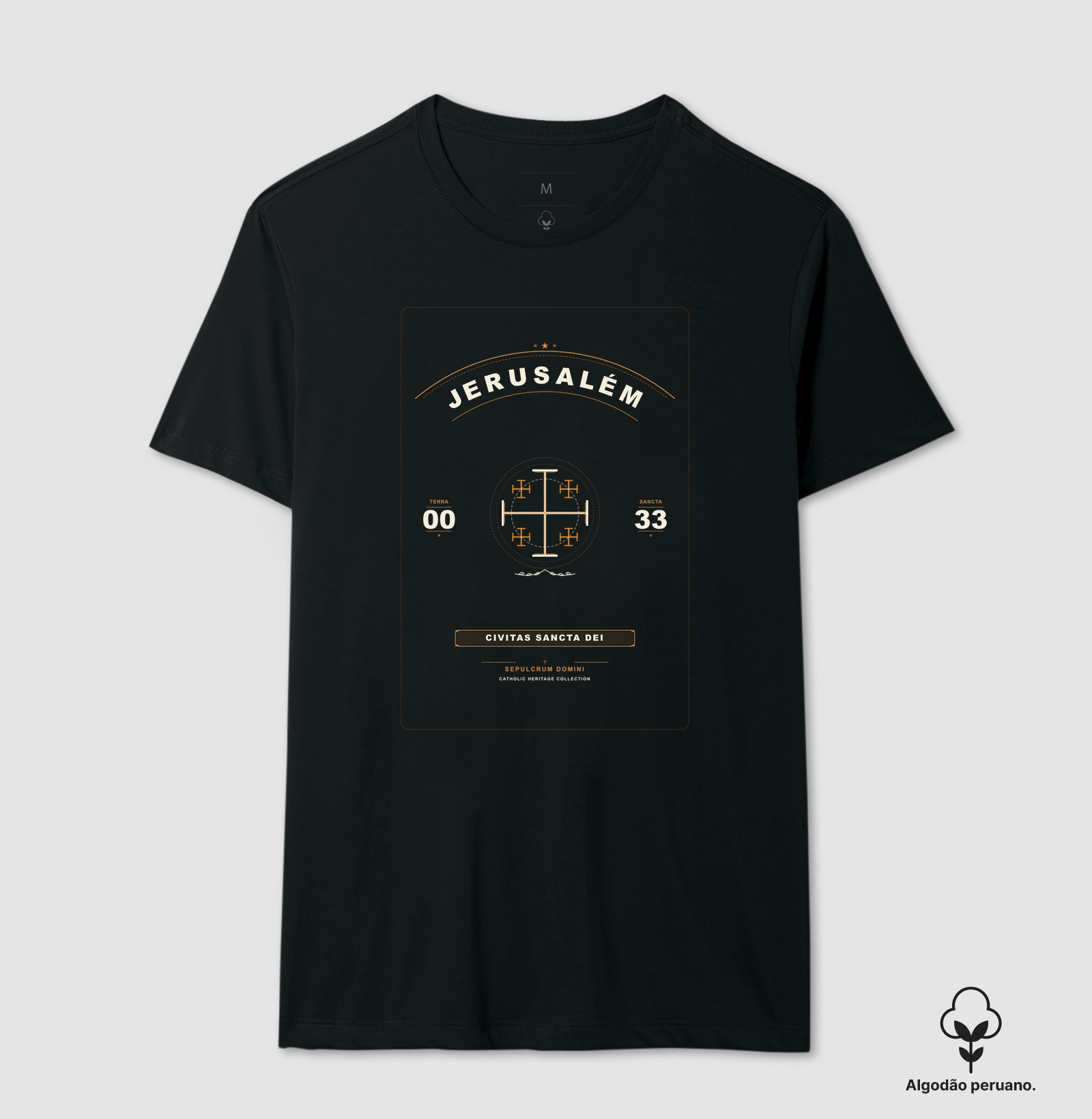 JERUSALÉM (Terra Sancta) [Algodão Peruano] - Imagem 4