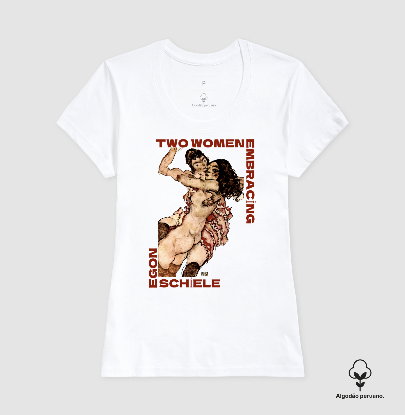 Duas mulheres se abraçando (1915) - Egon Schiele - Imagem 5