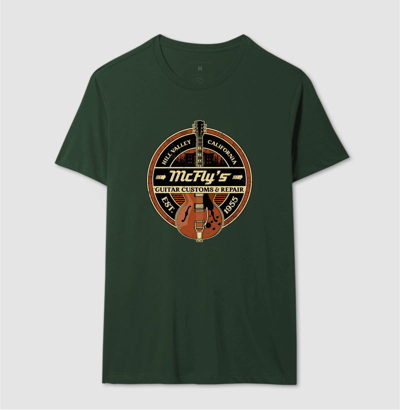Camiseta McFly's Guitar Customs - Imagem 6