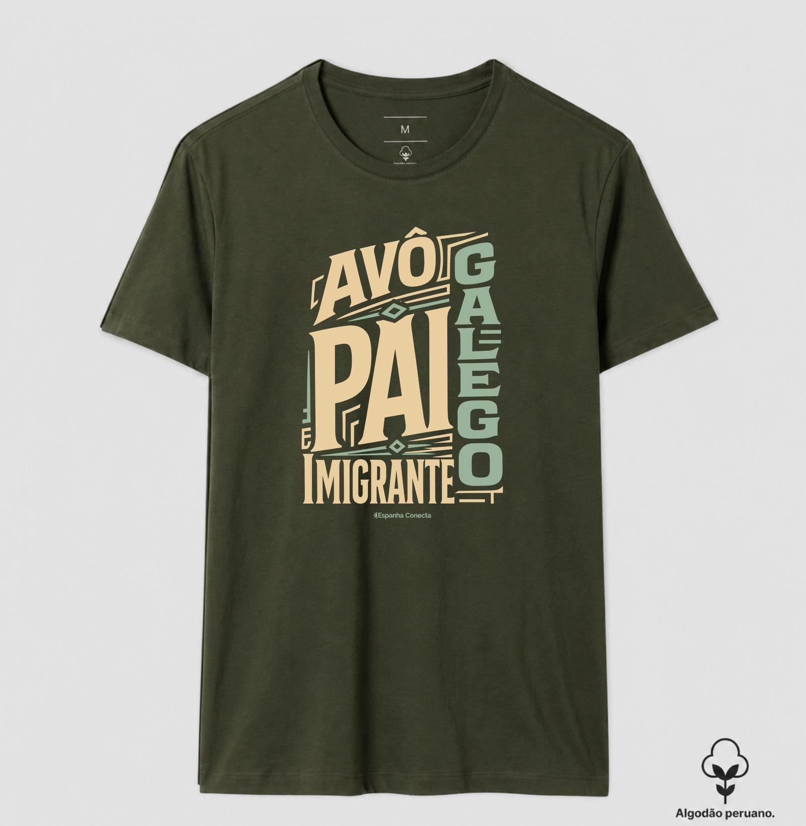 Camiseta Masculina Espanha - Avô e Pai - Imagem 7