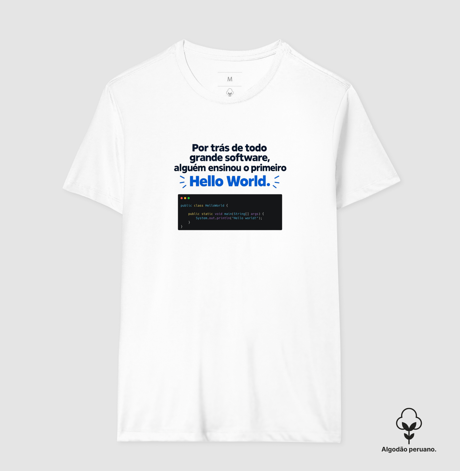 Por trás de todo grande software alguém ensinou o primeiro hello world - Imagem 2