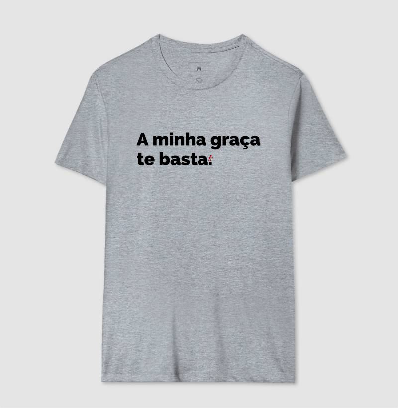 Camiseta Cristã A Minha Graça Te Basta - Imagem 8