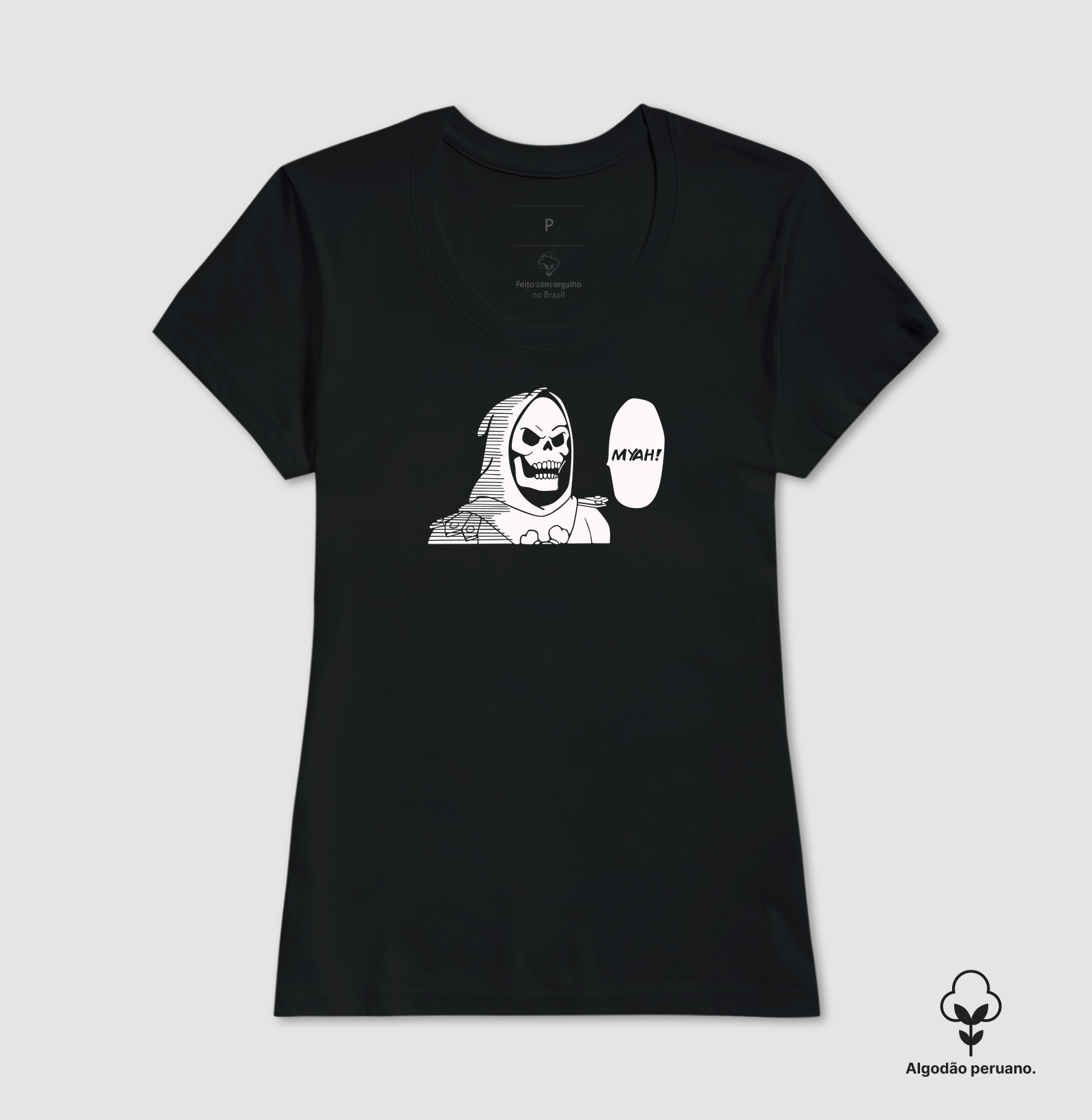 Camiseta One Punch Master Skeletor 2 Algodão Peruano - Imagem 3