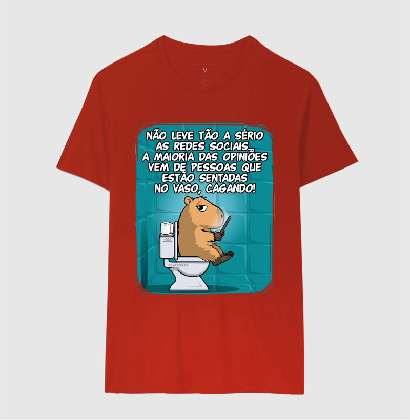 Camiseta Capivara Banheiro - Imagem 10