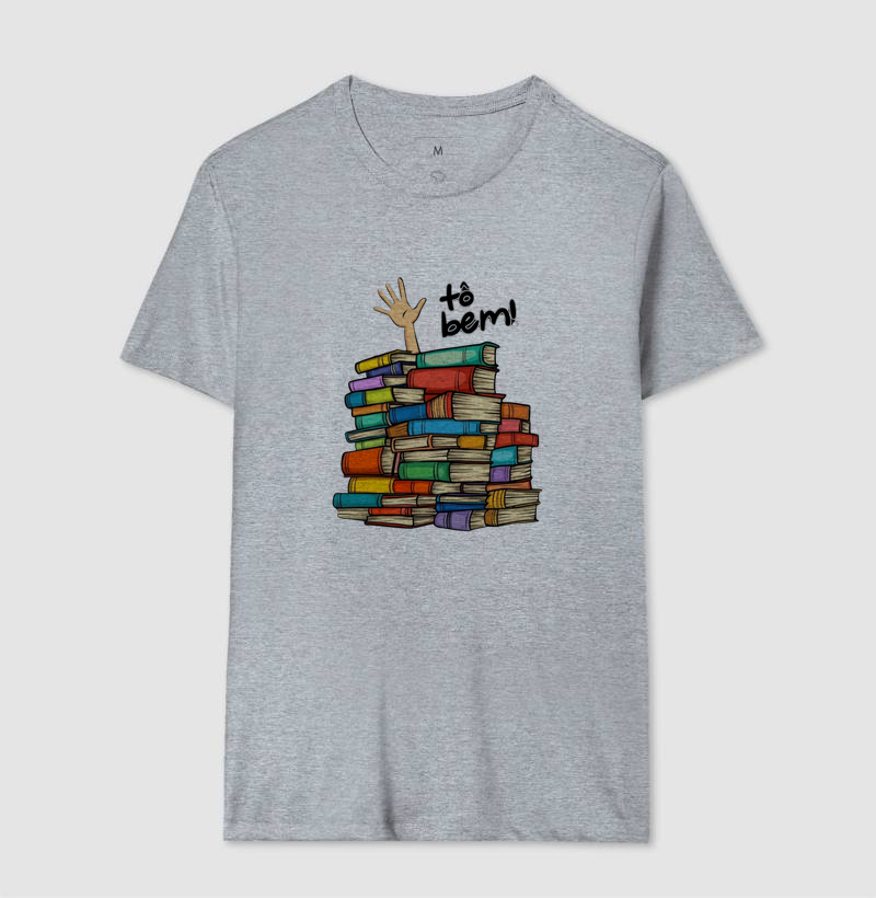 Camiseta Unissex Algodão Tô Bem - Imagem 8