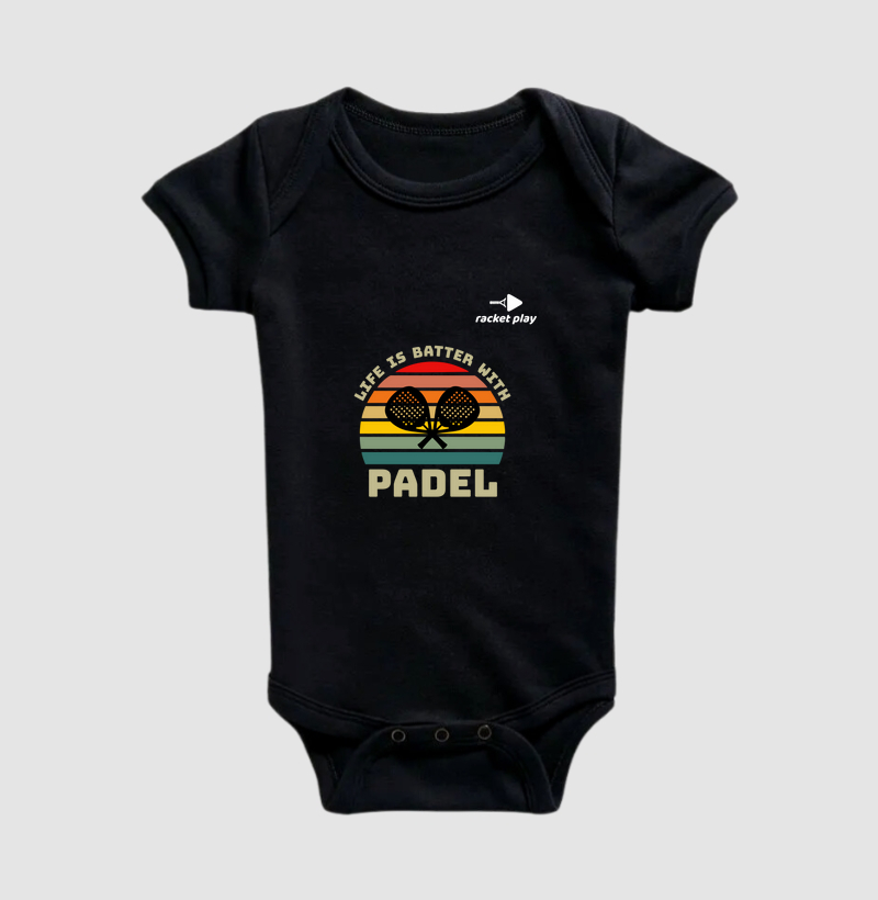 Camiseta Padel - A vida é melhor com Padel
