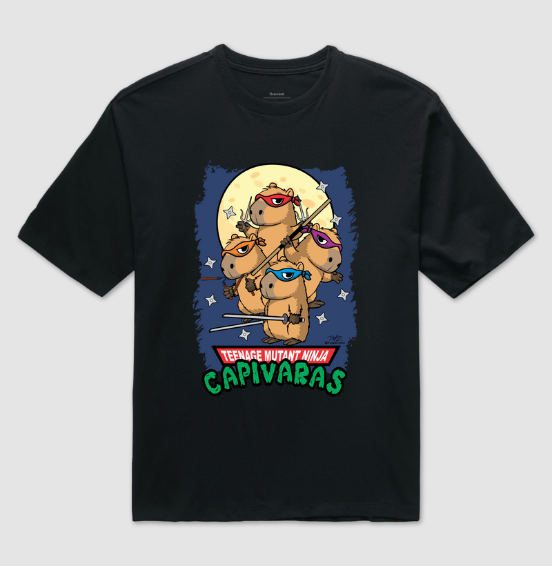 Camiseta Capivaras Ninja - Imagem 2