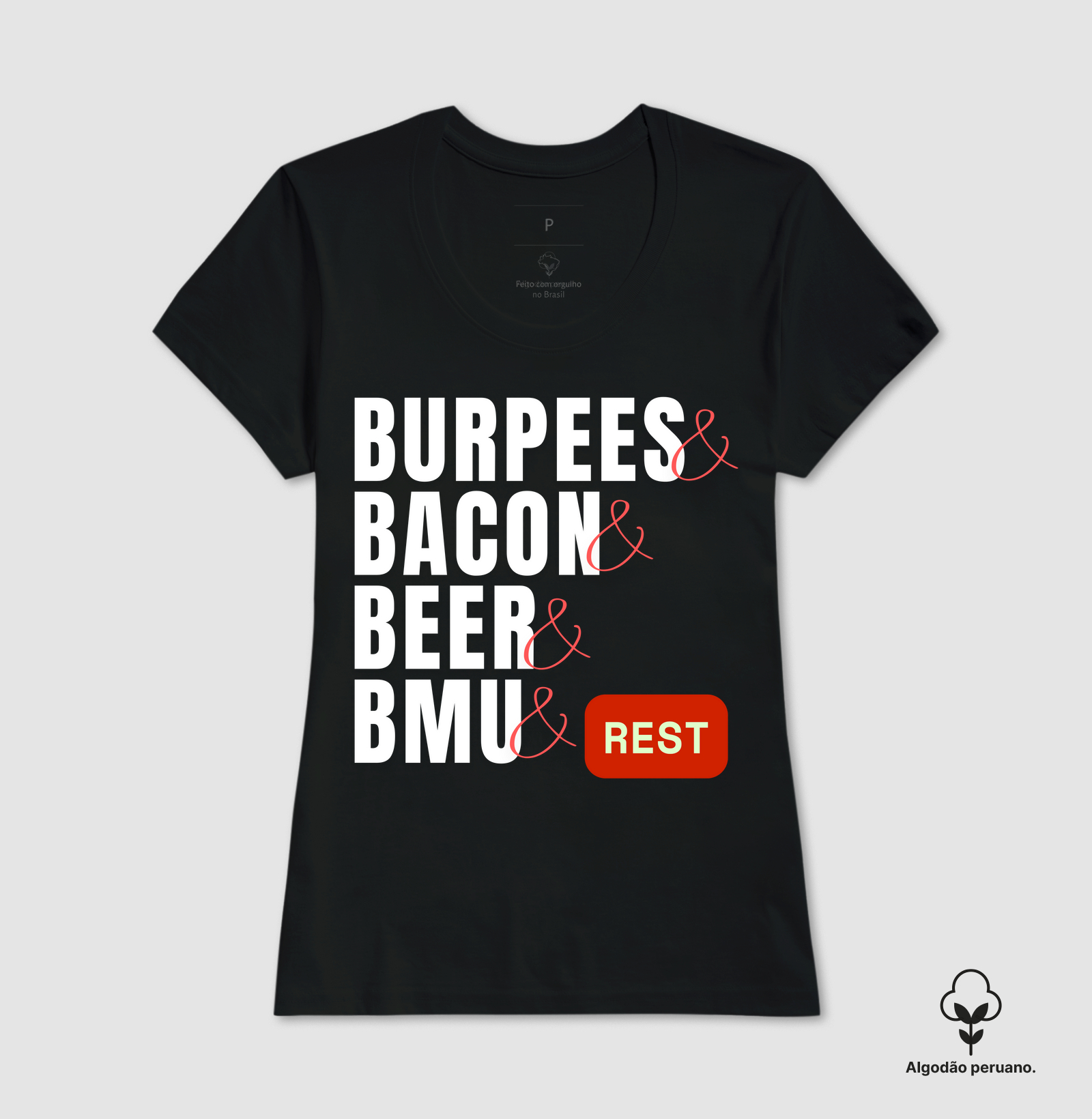 Burpees, Bacon, Beer, BMU - (Cores variadas) - Imagem 3