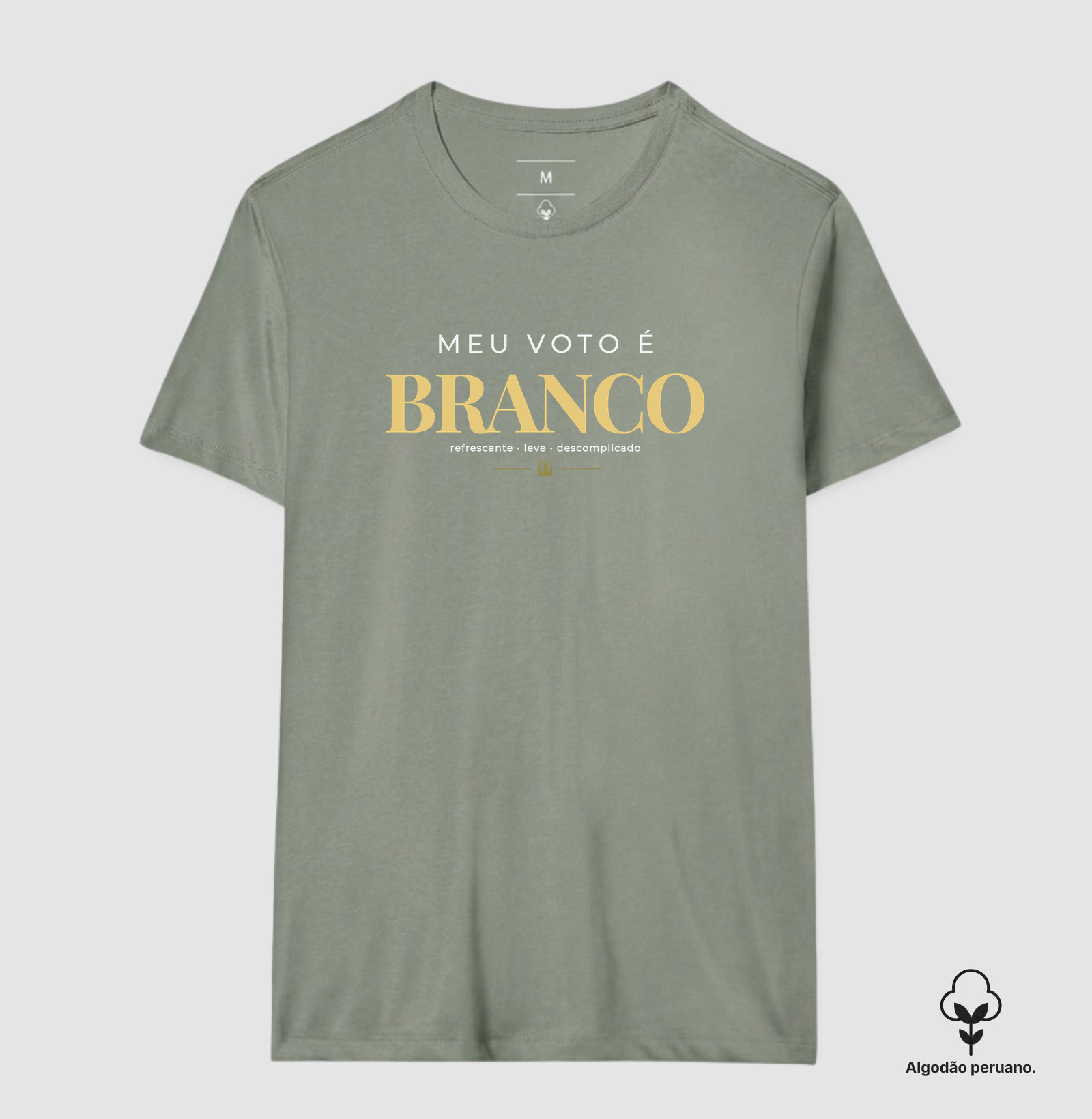 Meu Voto é Branco – Camiseta para Amantes de Vinho Branco - Imagem 9