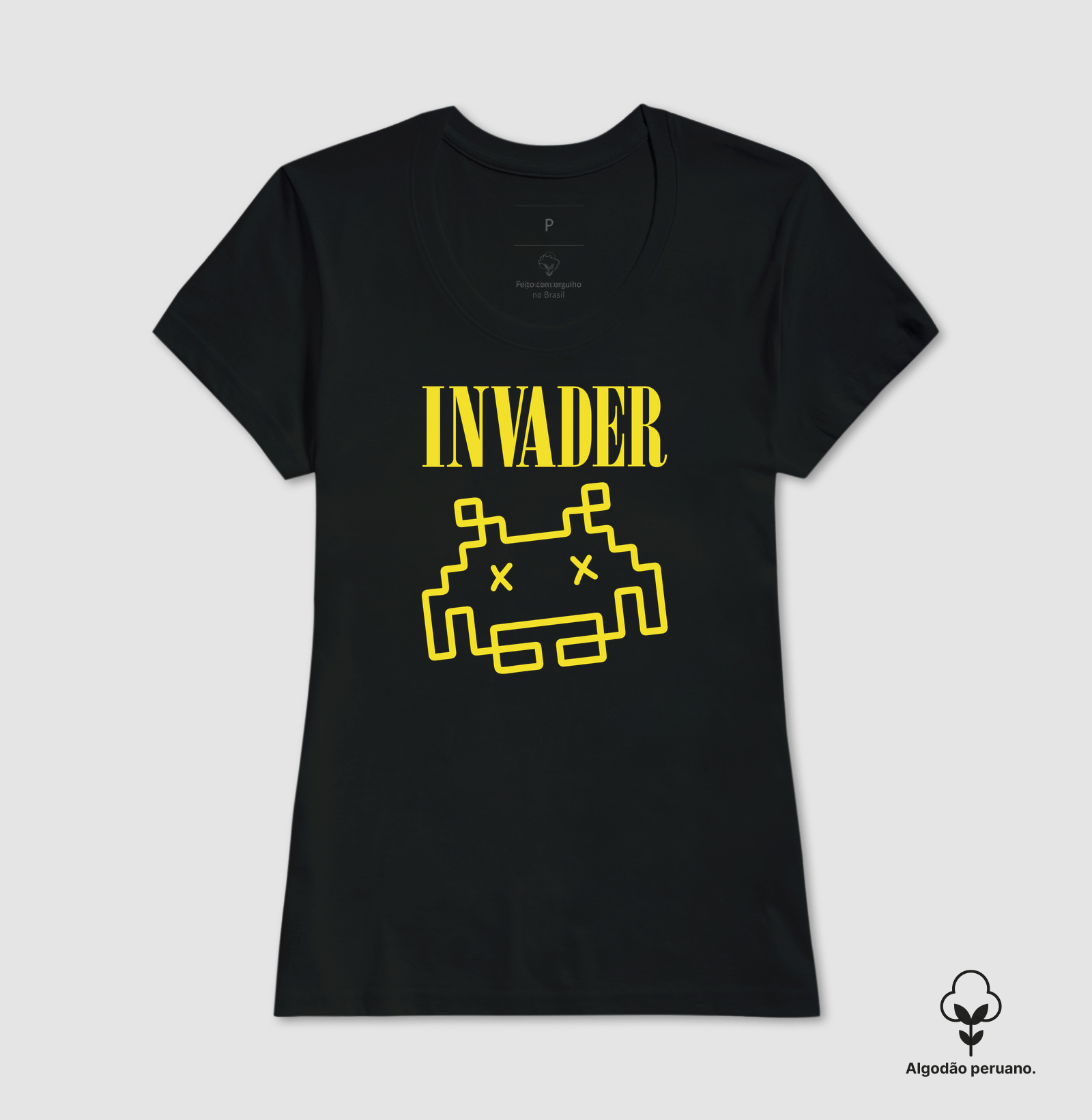 Camiseta Algodão Peruano Invader - Imagem 7