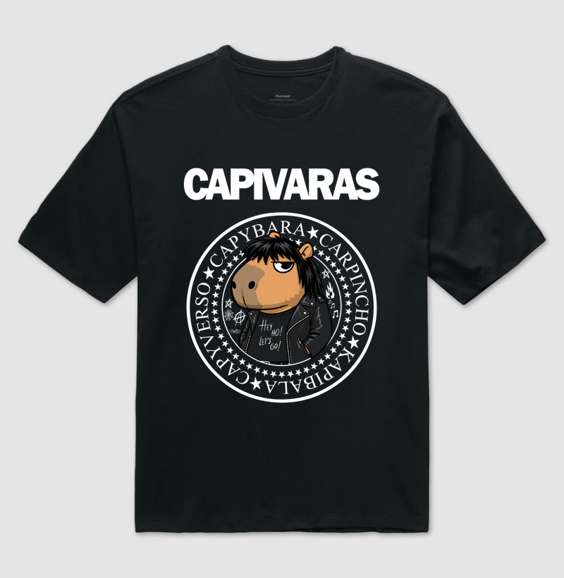Capivara Punk rock - Imagem 2