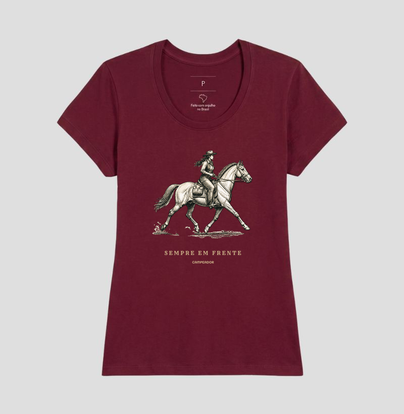 Camiseta Campeador Fem | Sempre em Frente - Imagem 5