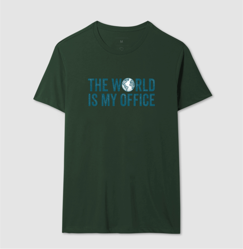 The World is my Office - letra colorida - Imagem 12