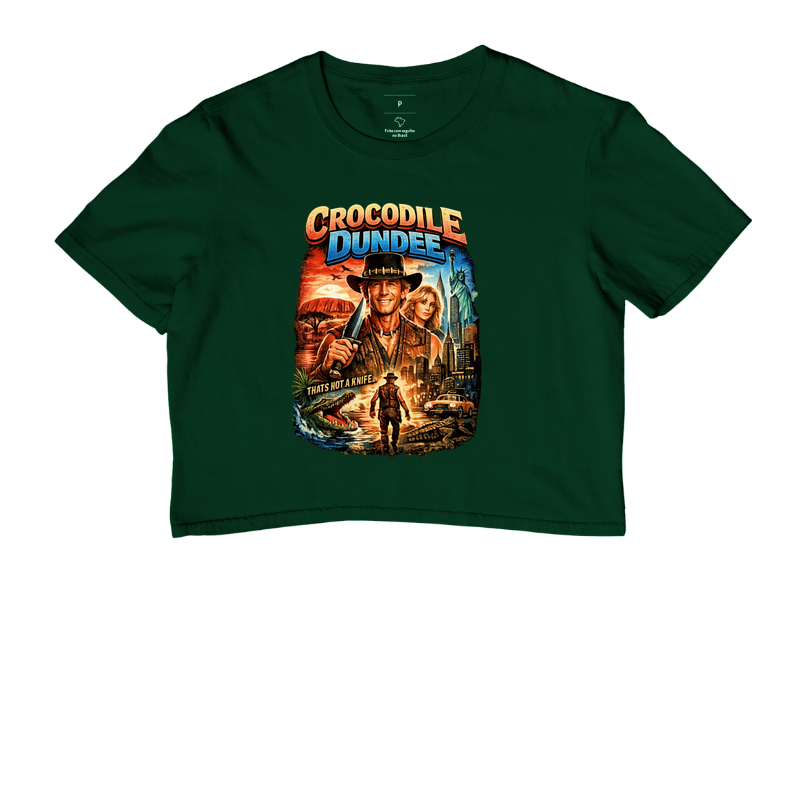 Camiseta Crocodilo Dundee Knife - Imagem 5