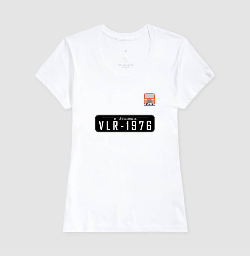 Camiseta Placa Anos Nascimento Scania - Imagem 5