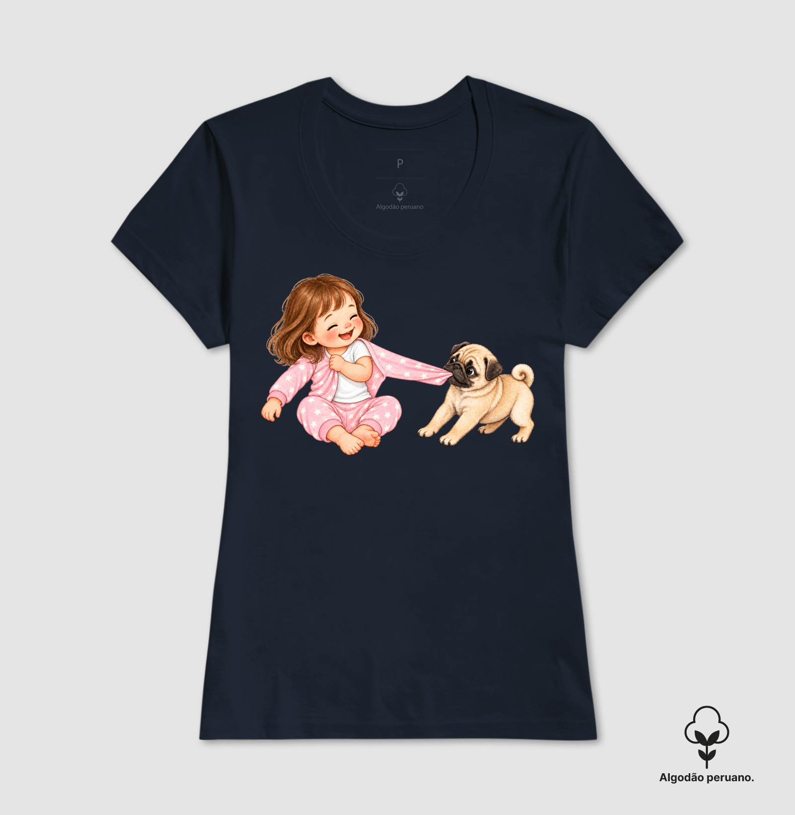 Pug Puxando Pijama 2 - Imagem 2