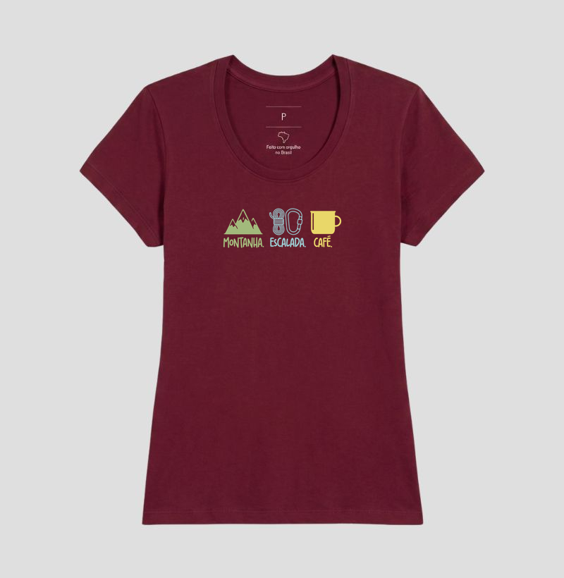 Camiseta Falésia & Magnésio | Montanha, Escalada & Café - Imagem 17