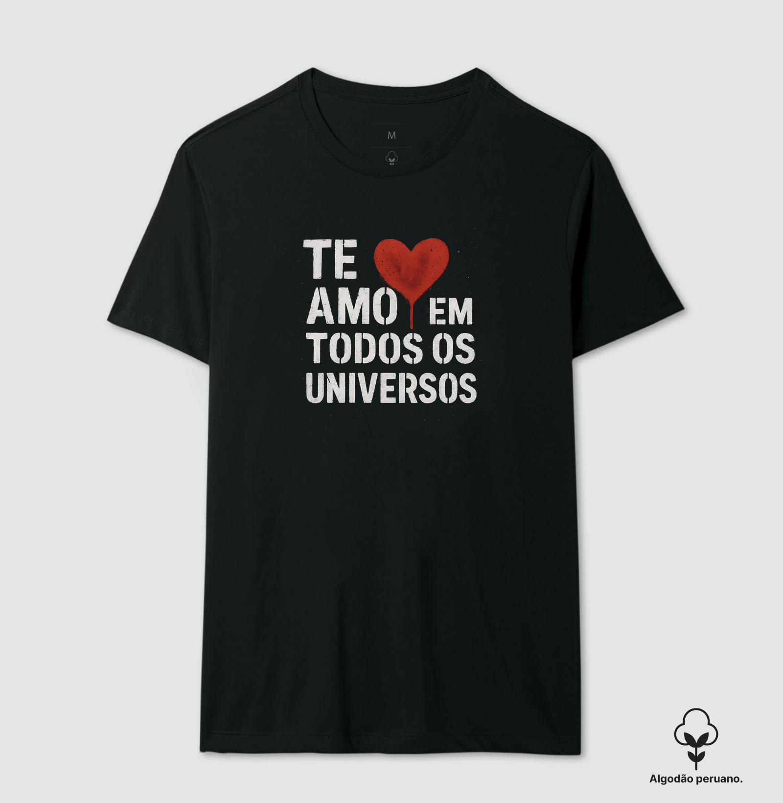 Camiseta Algodão Peruano Declaração no Multiverso - Imagem 2