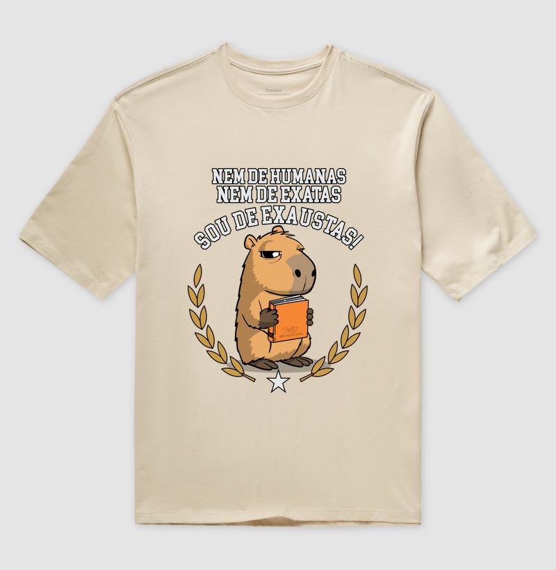 Camiseta Capivara Exaustas - Imagem 3