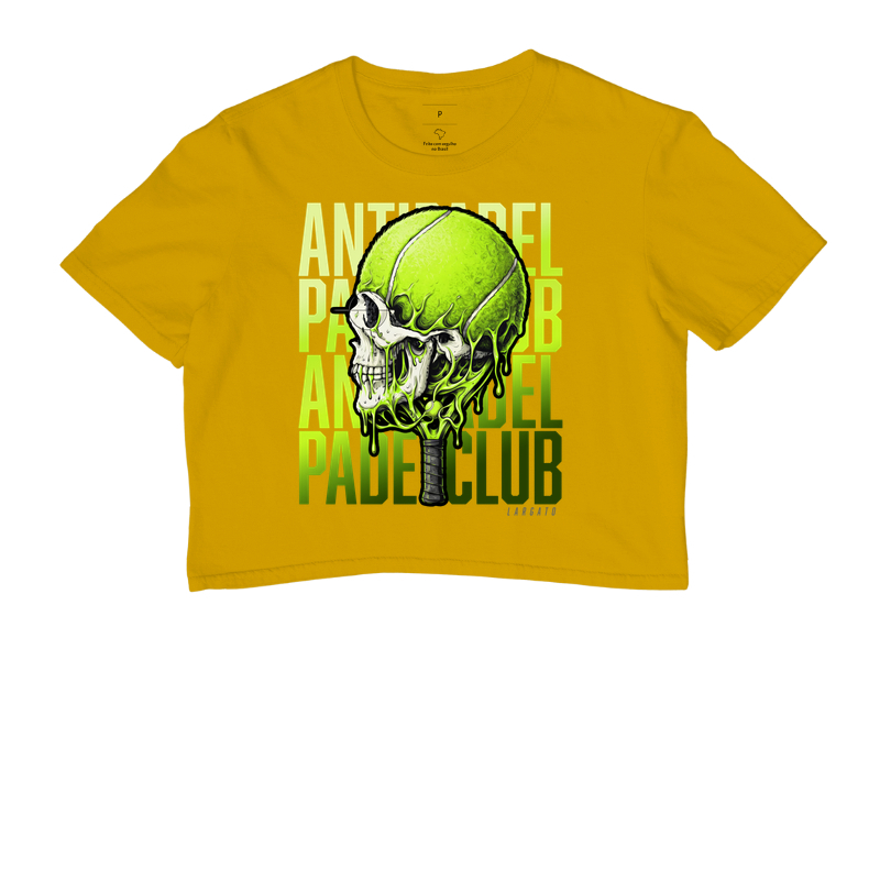 Camiseta Anti-Padel Caveira Verde - Imagem 8
