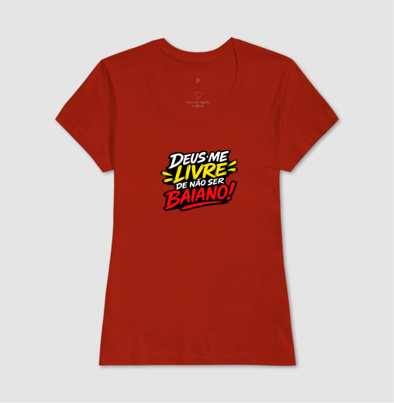 Camiseta Deus me livre de não ser baiano! Coleção Baianês. Masculina e Feminina. Algodão Premium. - Imagem 10