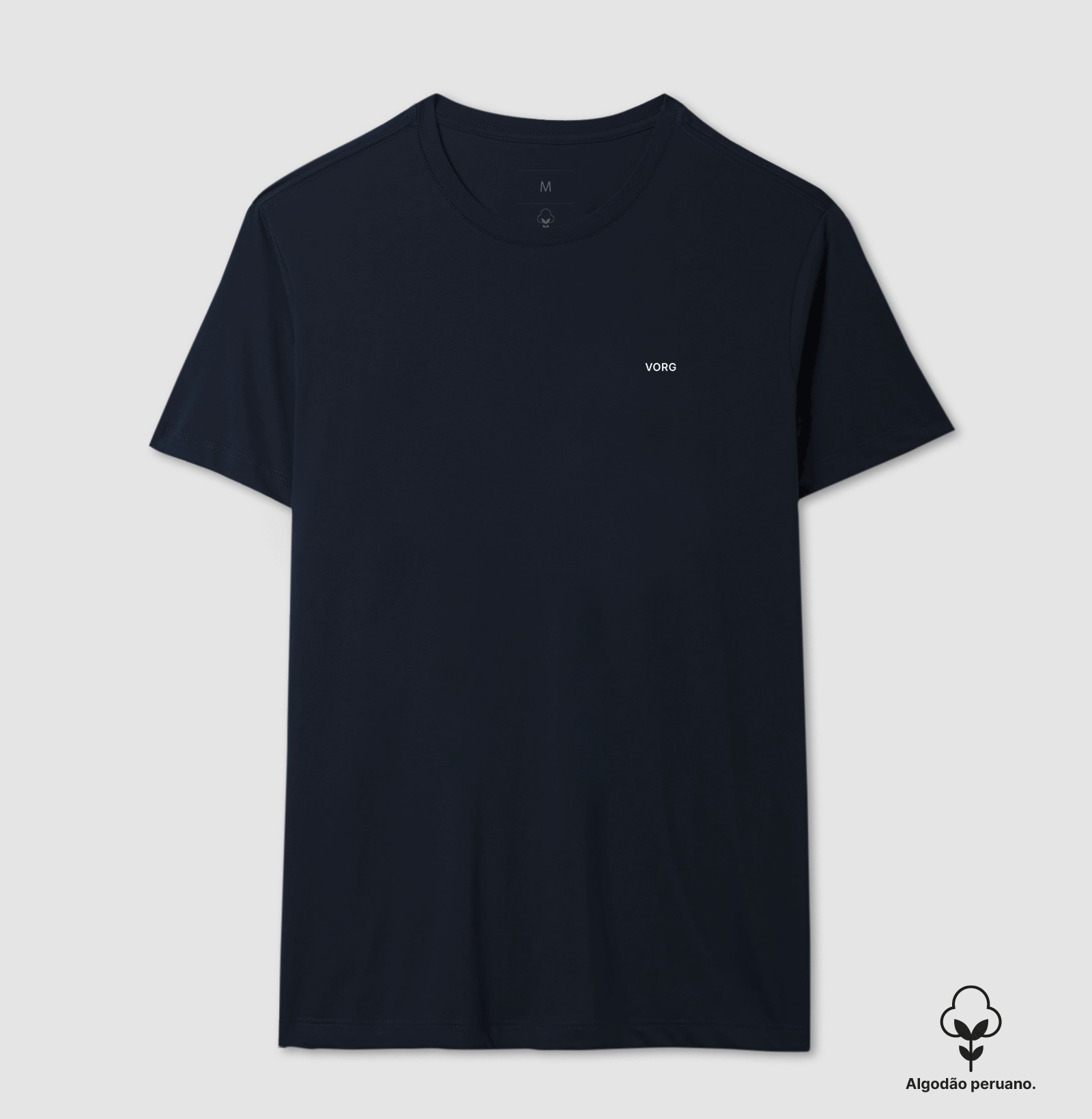 Camiseta Premium Algodão Peruano 100% | VORG Essential