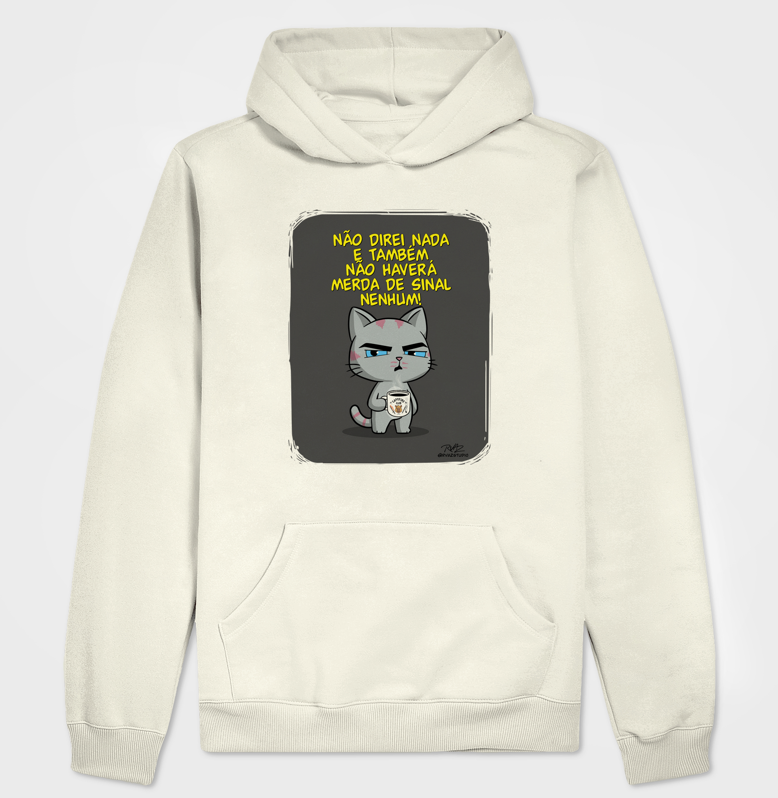 Camiseta Gato Sincero Sinal Nenhum - Imagem 3