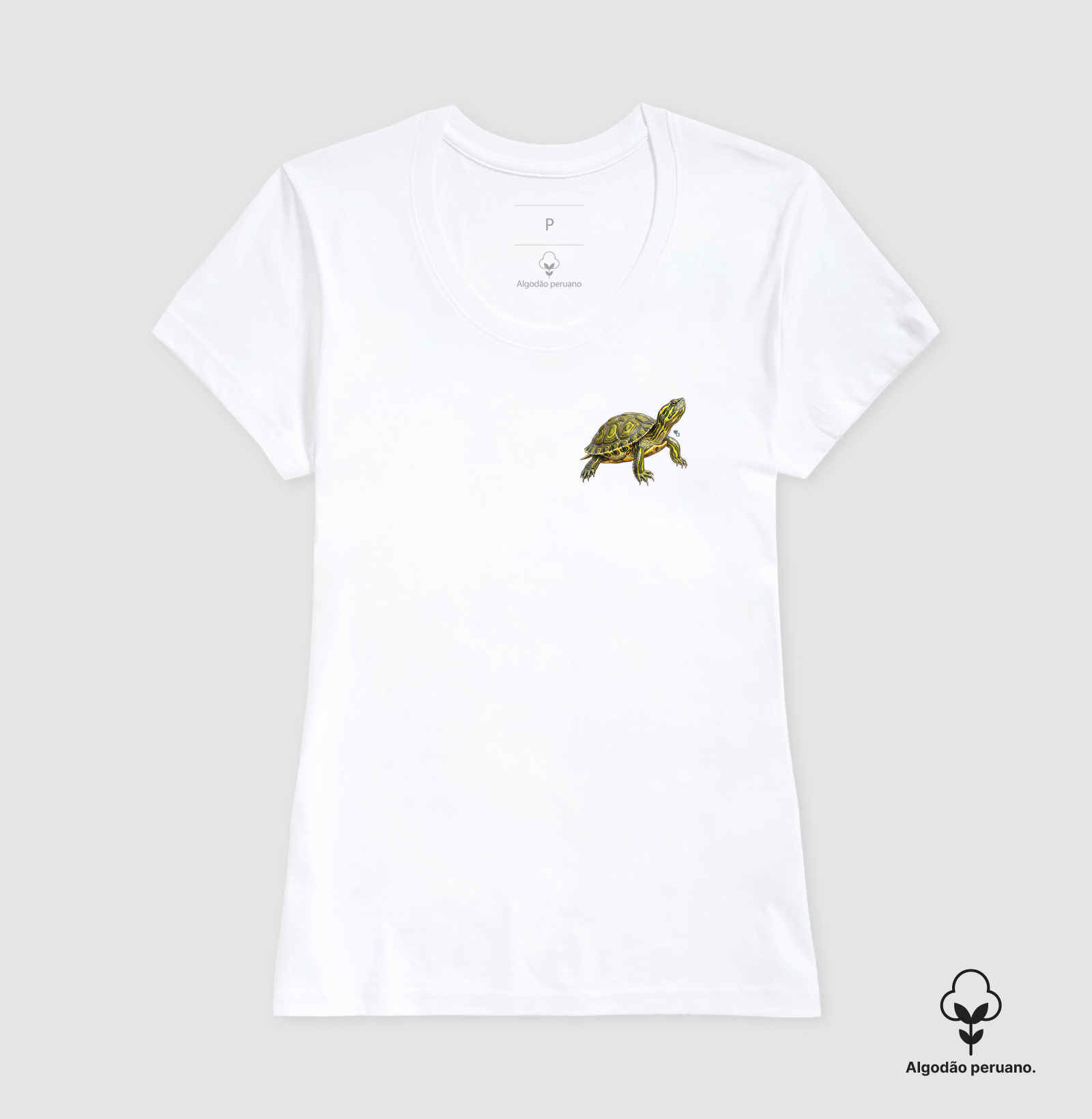 Répteis - Mini - Tigre d´Água - Algodão Peruano - Imagem 6