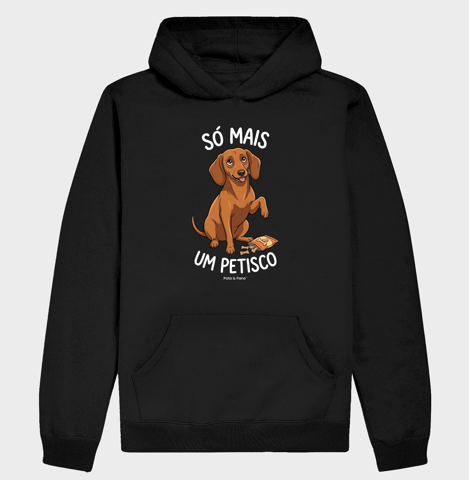 HOODIE MOLETOM DACHSHUND SALSICHA PETISCO - Imagem 2