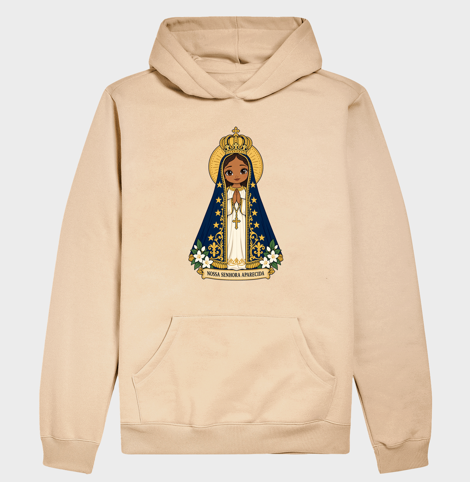 Nossa Senhora Aparecida estilo chibi - Imagem 5