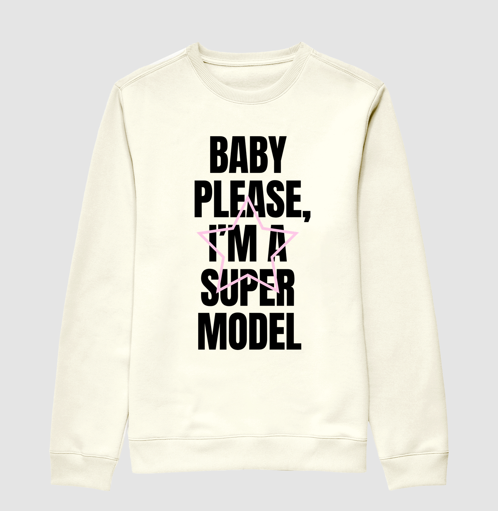Suéter Moletom ´I'm a Supermodel´ - Imagem 2