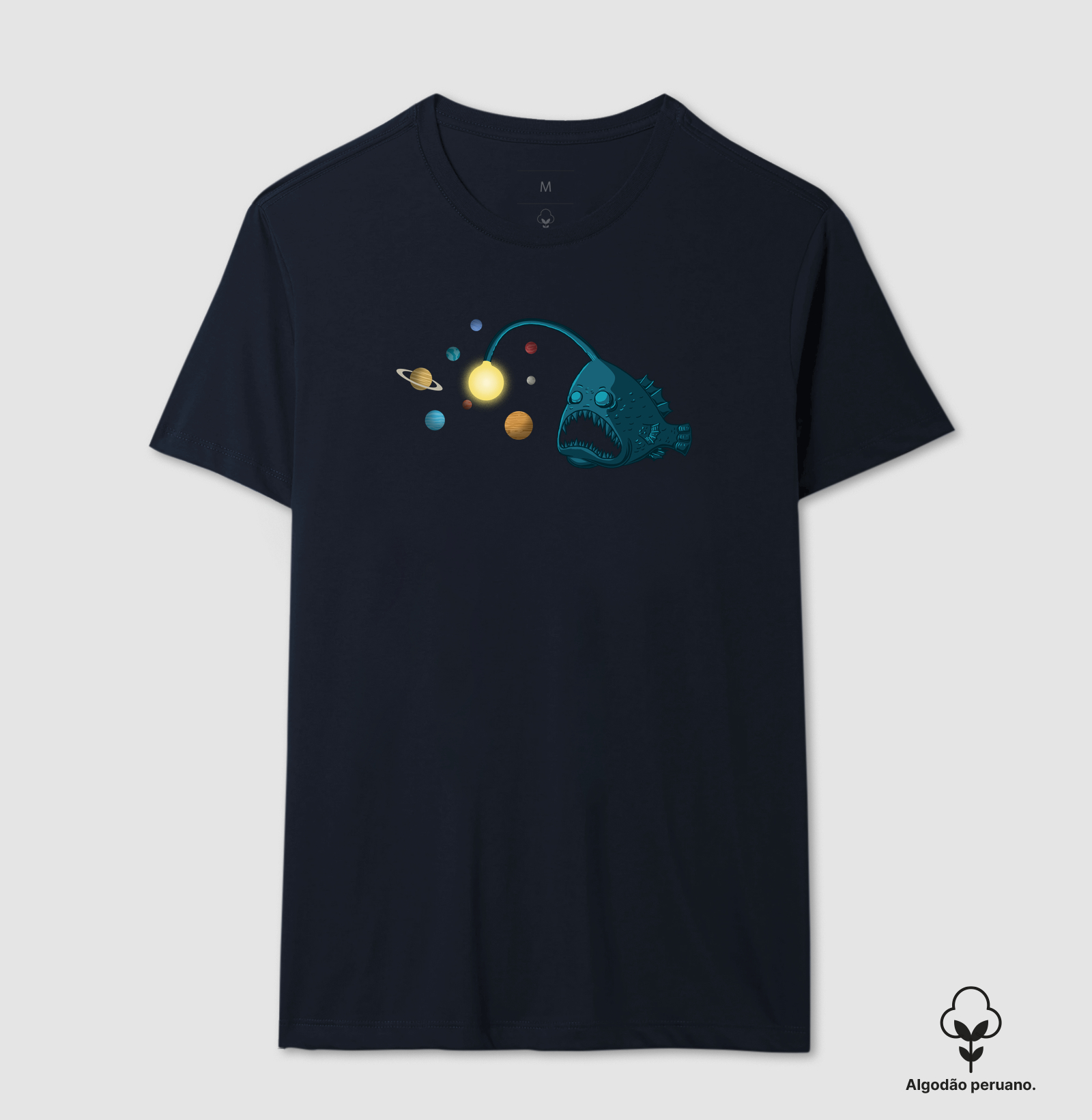 Camiseta Algodão Peruano Armadilha Espacial - Imagem 4