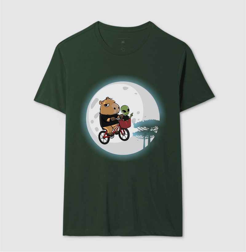 Camiseta Capivara Extraterrestre retro - Imagem 8