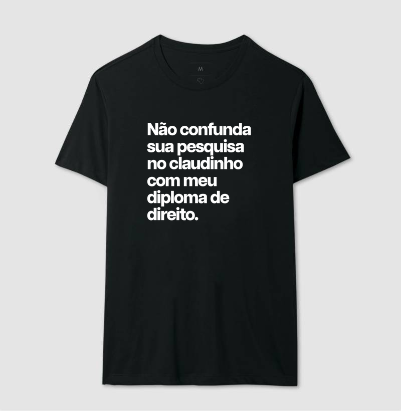 Não confunda sua pesquisa no claudinho com meu diploma de direito. - Imagem 2