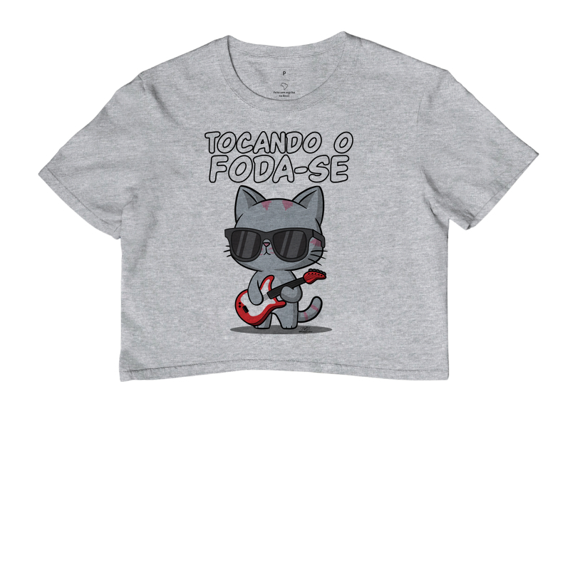 Camiseta Gato Sincero Tocando - Imagem 6