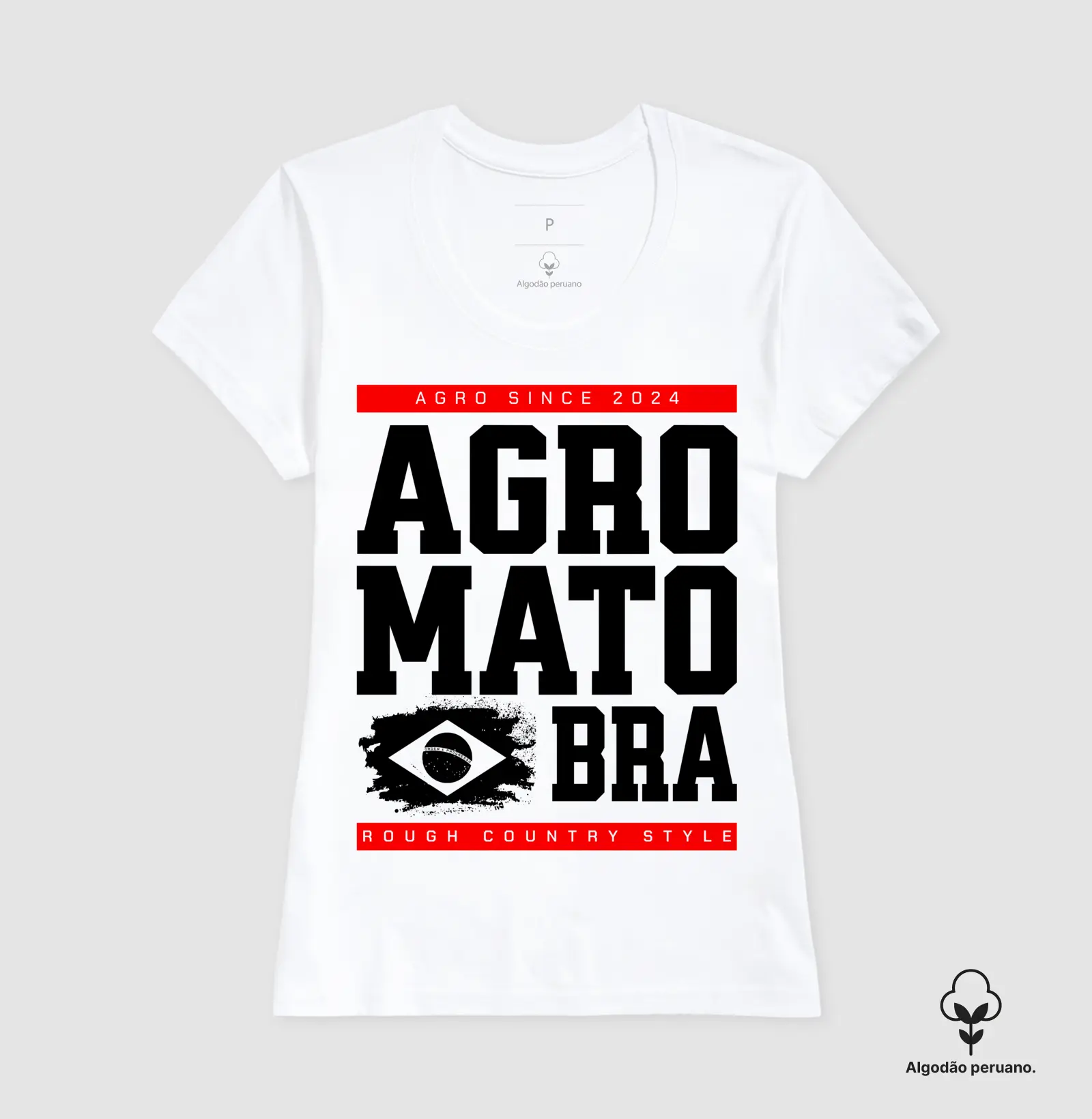 Camiseta Algodão Peruano Agro Mato - Imagem 3